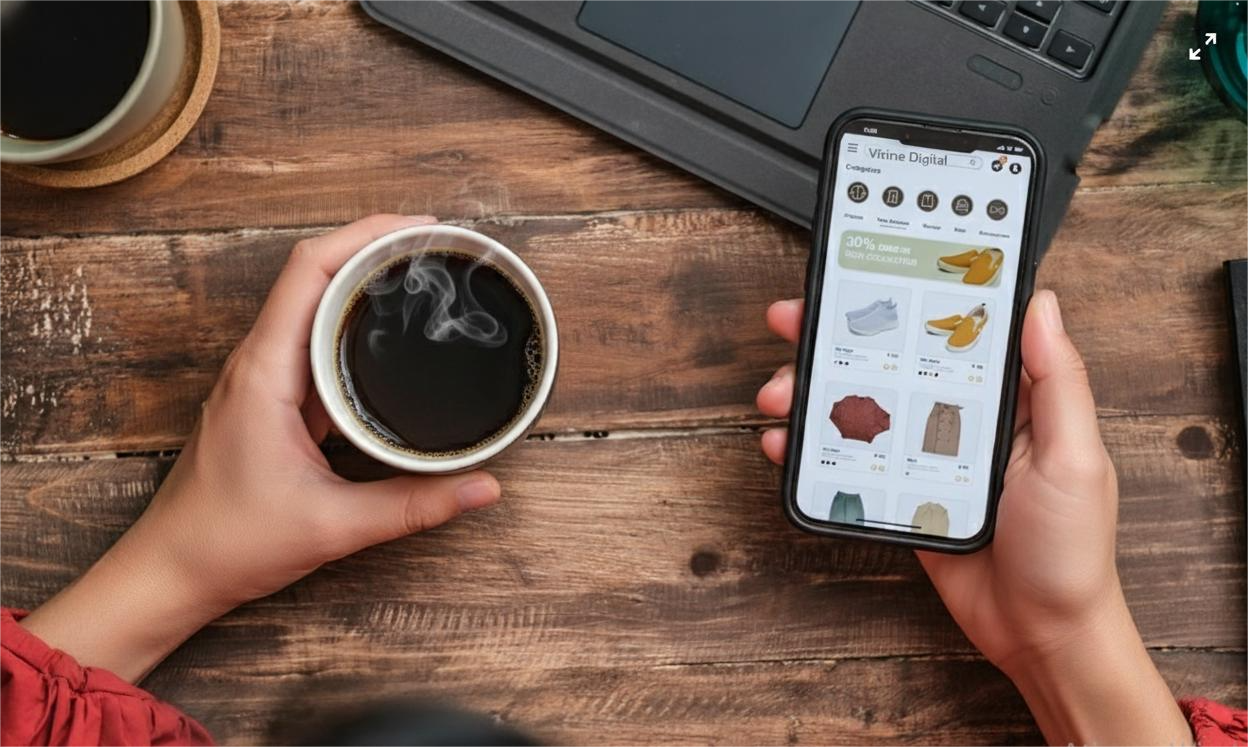 Mockup Vitrine Digital